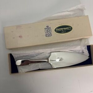 Vintage Kirk and Matz Sheffields Cutlery Pie Cake Cheese Server Original Box
